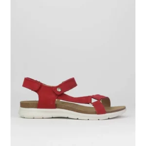 Sandalias de mujer IMAC 157690 ROJO